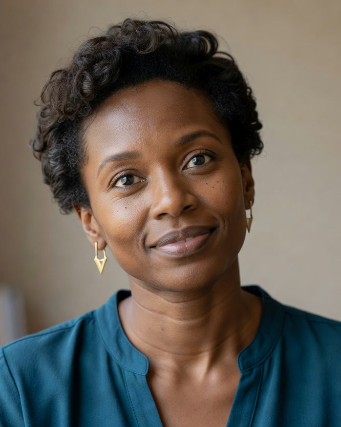 Portrait of Amara Okonjo